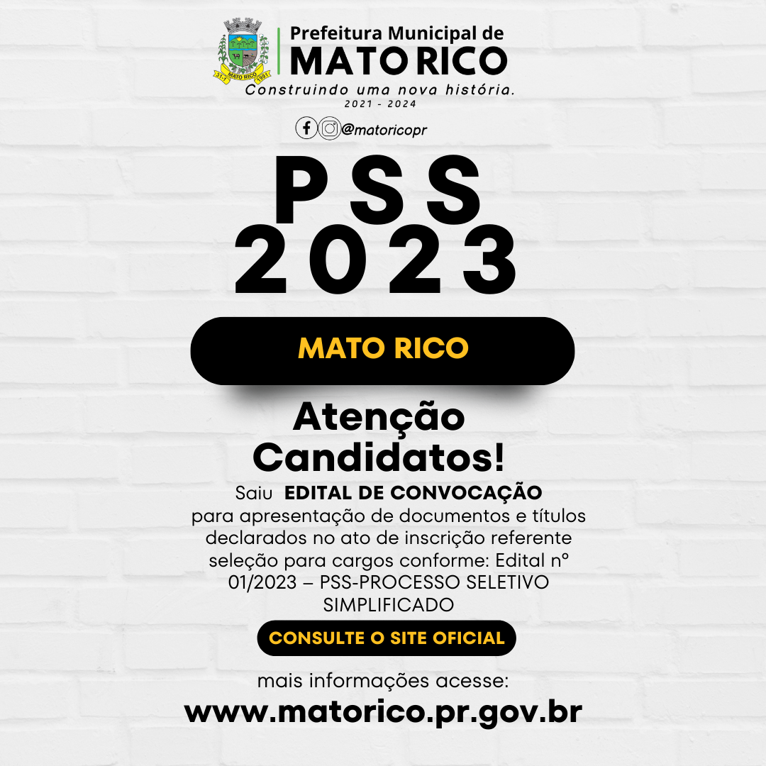 Alerta aos Candidatos do PSS 2023: Fiquem Atentos aos Prazos de Convocação!