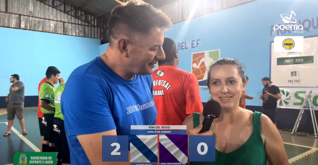 Final da COPA 31 de Janeiro de Futsal